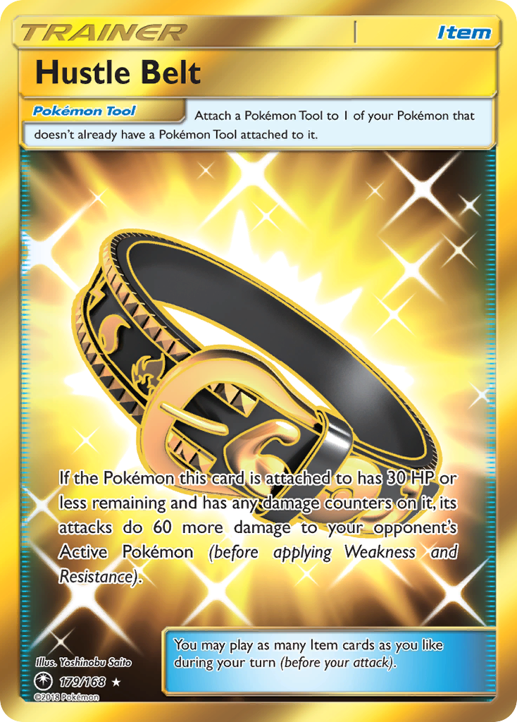 Hustle Belt (179/168) [Sun & Moon: Celestial Storm] | The Time Vault CA
