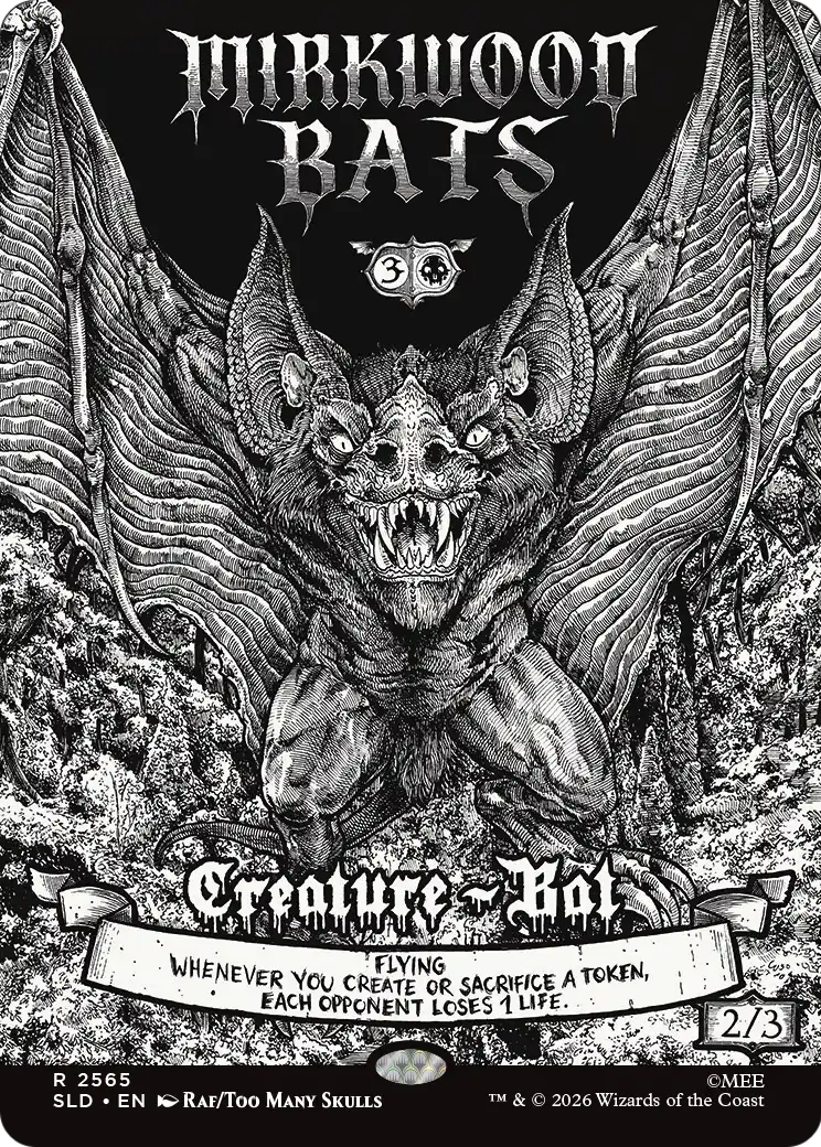 Mirkwood Bats [Secret Lair Drop Series] | The Time Vault CA