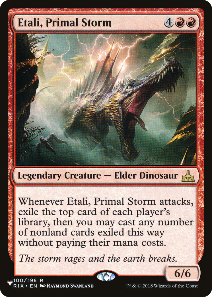 Etali, Primal Storm [The List] | The Time Vault CA