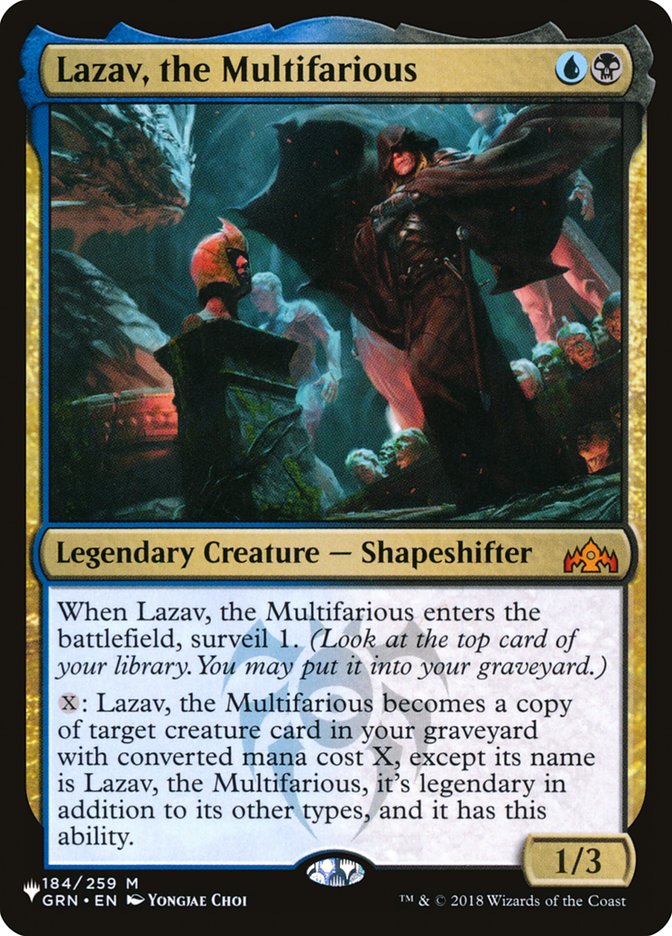 Lazav, the Multifarious [The List] | The Time Vault CA