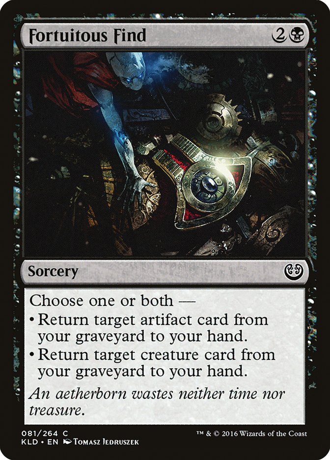 Fortuitous Find [Kaladesh] | The Time Vault CA