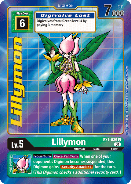 Lillymon [EX1-039] (Alternate Art) [Classic Collection] | The Time Vault CA