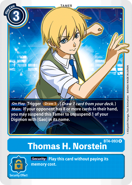 Thomas H. Norstein [BT4-093] [Great Legend] | The Time Vault CA