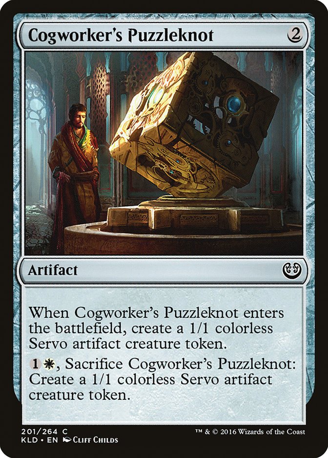 Cogworker's Puzzleknot [Kaladesh] | The Time Vault CA