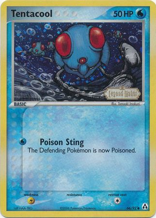 Tentacool (66/92) (Stamped) [EX: Legend Maker] | The Time Vault CA