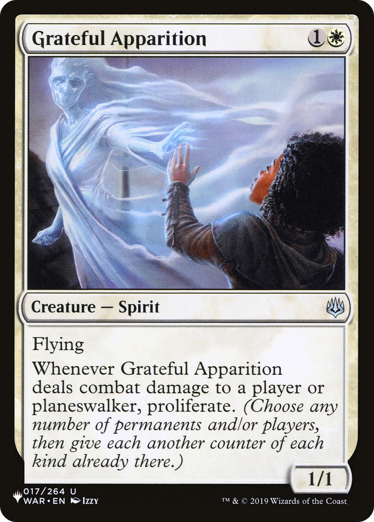 Grateful Apparition [The List] | The Time Vault CA