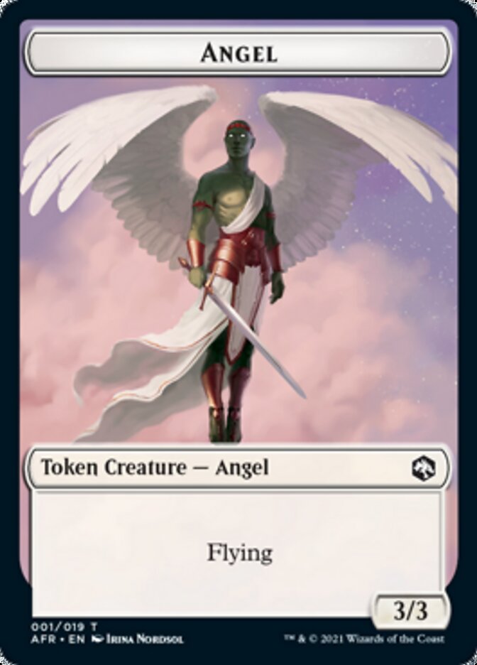 Angel Token [Dungeons & Dragons: Adventures in the Forgotten Realms Tokens] | The Time Vault CA