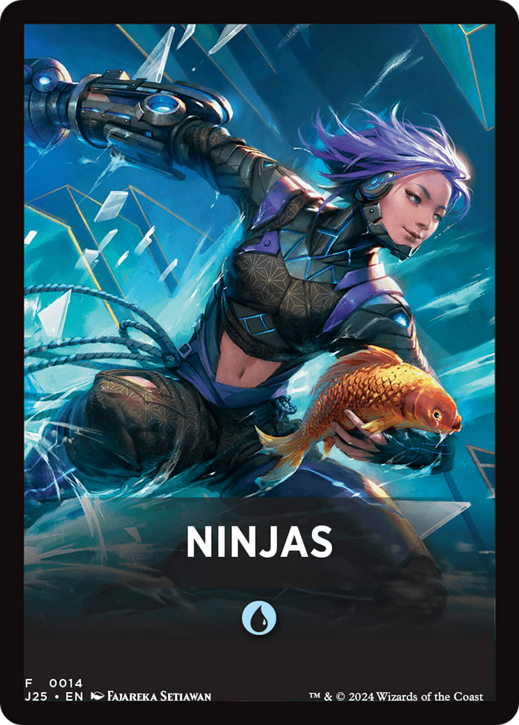 Ninjas Theme Card [Foundations Jumpstart Front Cards] | The Time Vault CA