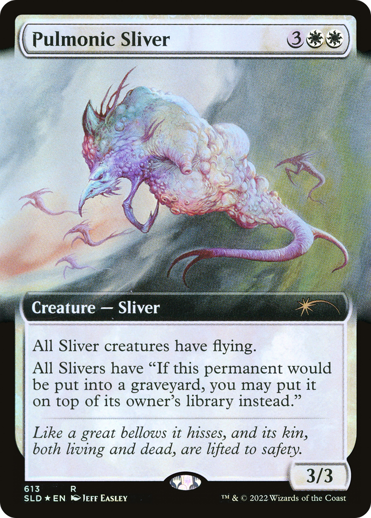 Pulmonic Sliver (Extended Art) [Secret Lair Drop Promos] | The Time Vault CA