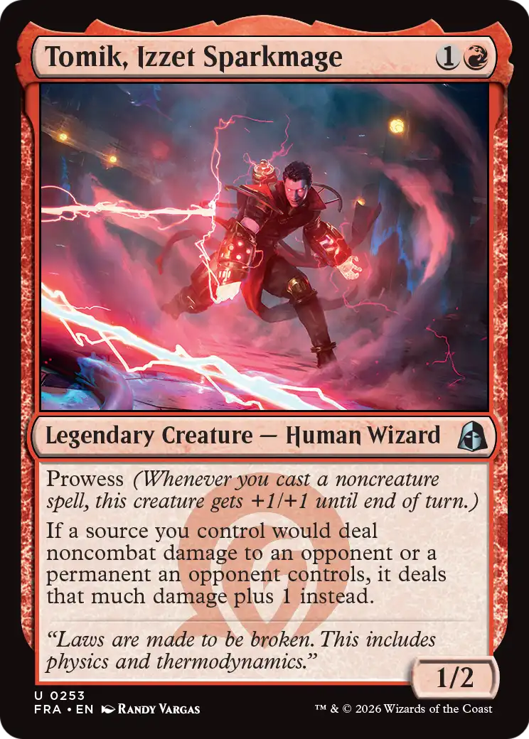Tomik, Izzet Sparkmage [Reality Fracture] | The Time Vault CA