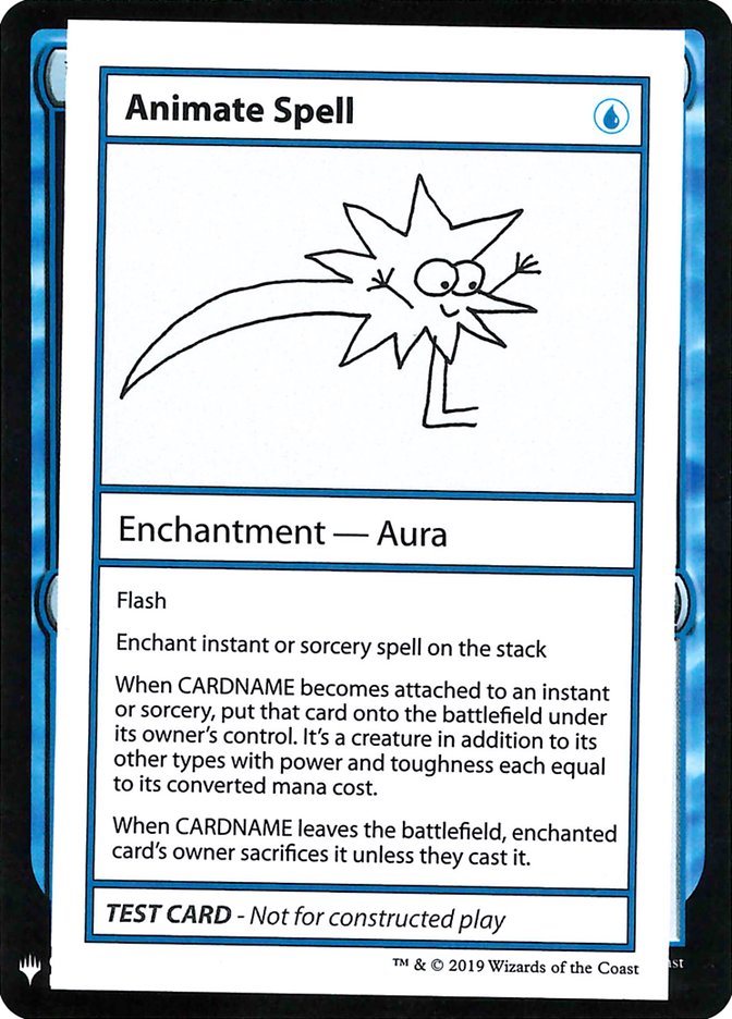 Animate Spell [Mystery Booster Playtest Cards] | The Time Vault CA