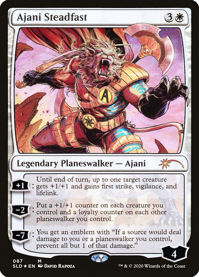 Ajani Steadfast [Secret Lair Drop Series] | The Time Vault CA