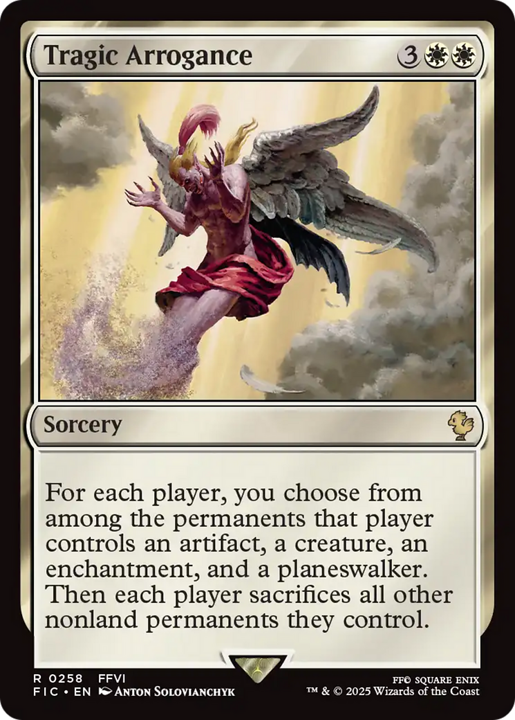 Tragic Arrogance [FINAL FANTASY Commander] | The Time Vault CA