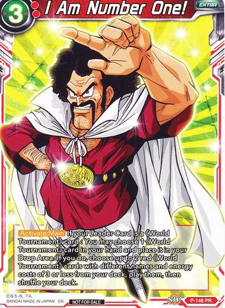 I Am Number One! (Power Booster: World Martial Arts Tournament) (P-146) [Promotion Cards] | The Time Vault CA