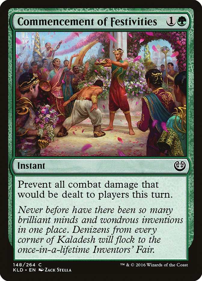 Commencement of Festivities [Kaladesh] | The Time Vault CA