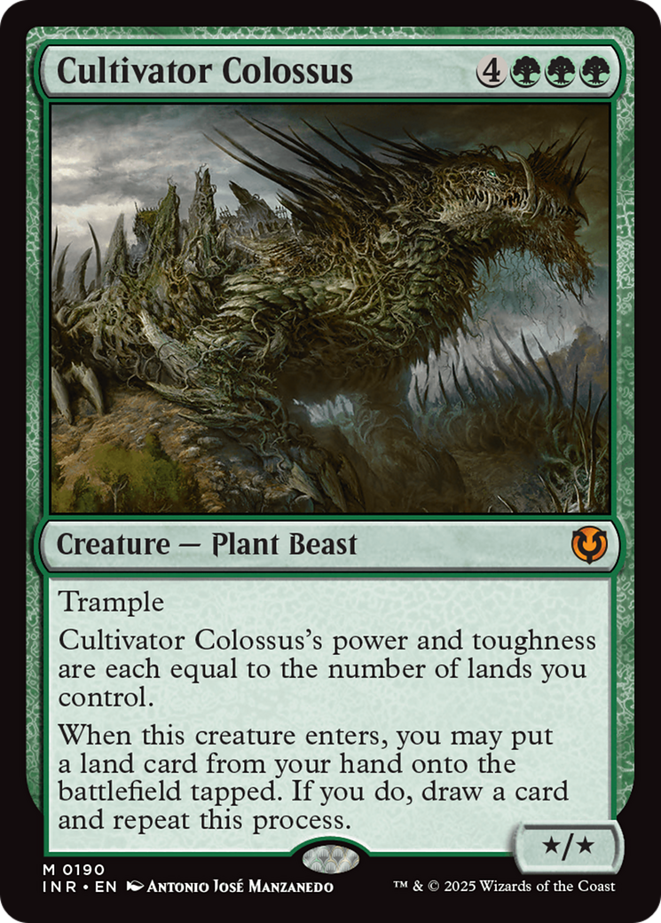 Cultivator Colossus [Innistrad Remastered] | The Time Vault CA