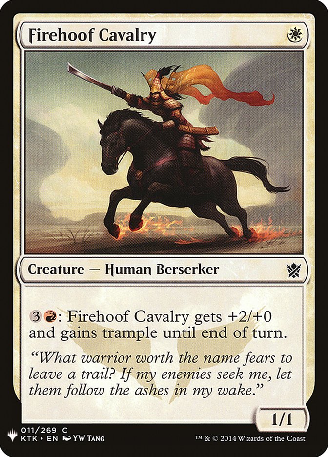 Firehoof Cavalry [Mystery Booster] | The Time Vault CA