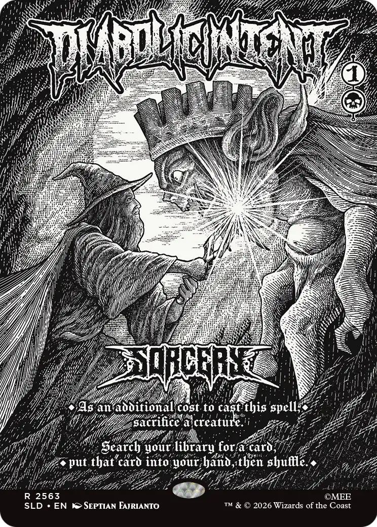 Diabolic Intent [Secret Lair Drop Series] | The Time Vault CA