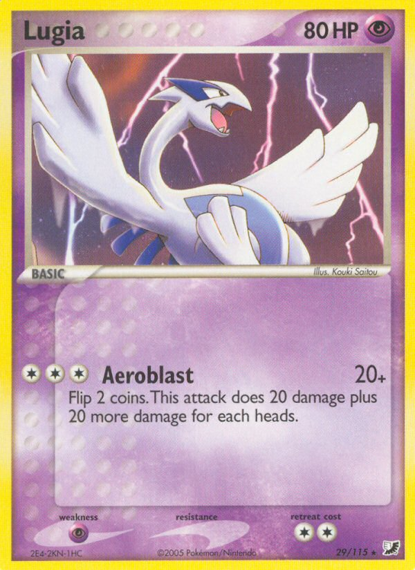 Lugia (29/115) [EX: Unseen Forces] | The Time Vault CA