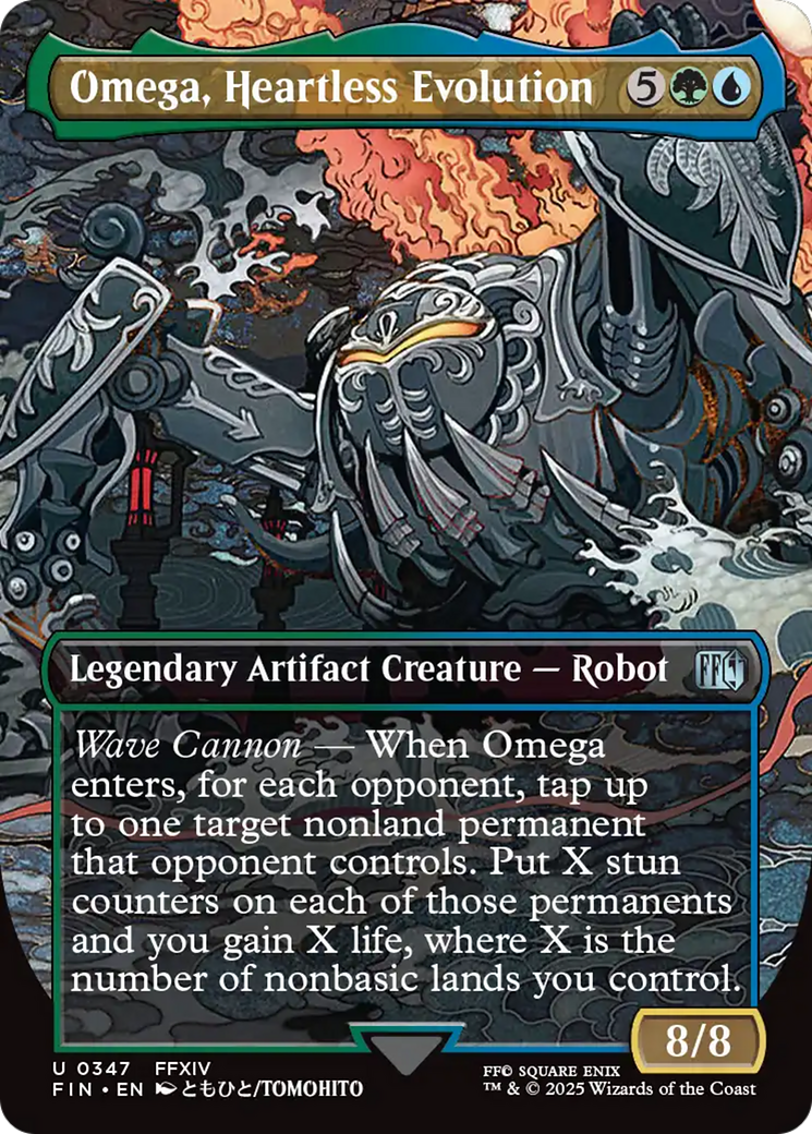 Omega, Heartless Evolution (Borderless) [FINAL FANTASY] | The Time Vault CA