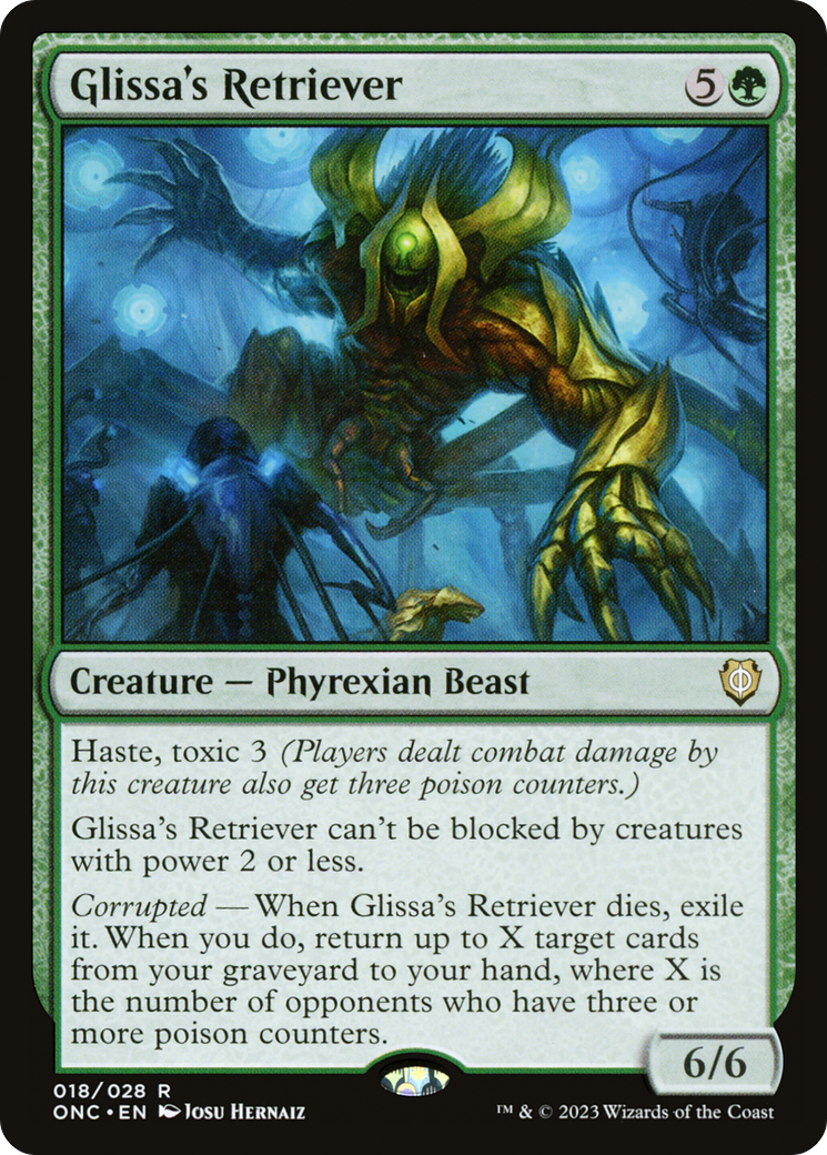 Glissa's Retriever [Phyrexia: All Will Be One Commander] | The Time Vault CA