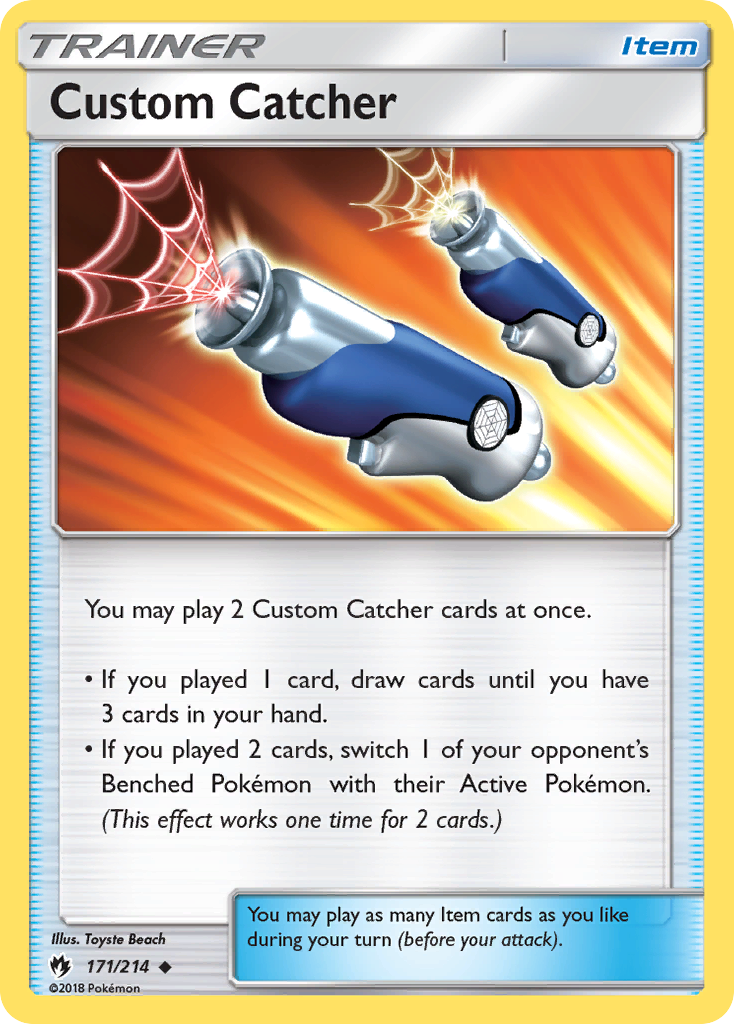 Custom Catcher (171/214) [Sun & Moon: Lost Thunder] | The Time Vault CA