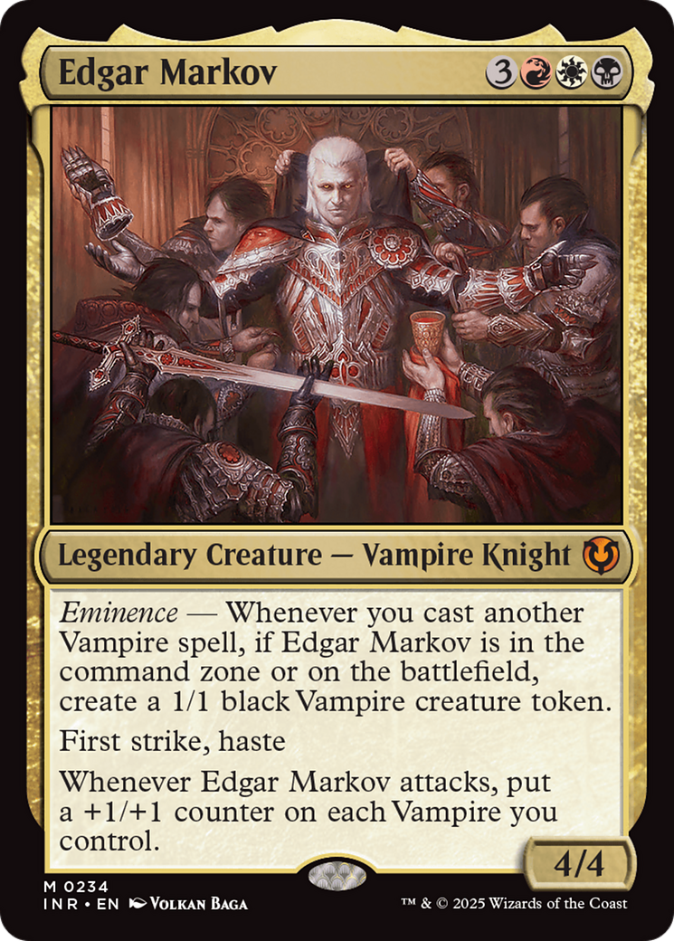 Edgar Markov [Innistrad Remastered] | The Time Vault CA