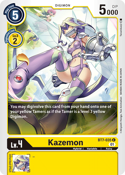 Kazemon [BT7-035] [Next Adventure] | The Time Vault CA