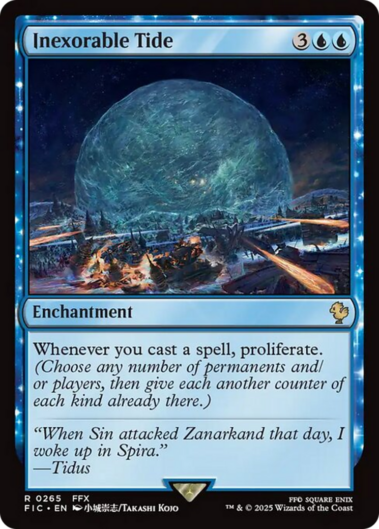 Inexorable Tide [FINAL FANTASY Commander] | The Time Vault CA