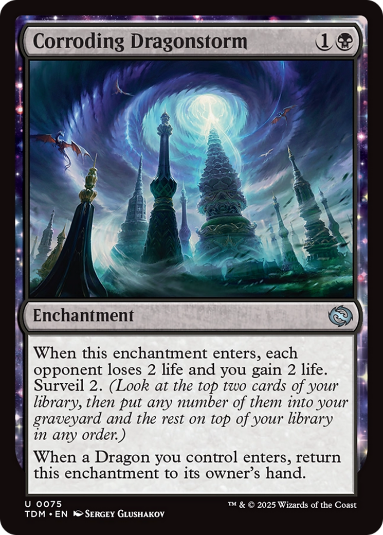 Corroding Dragonstorm [Tarkir: Dragonstorm] | The Time Vault CA