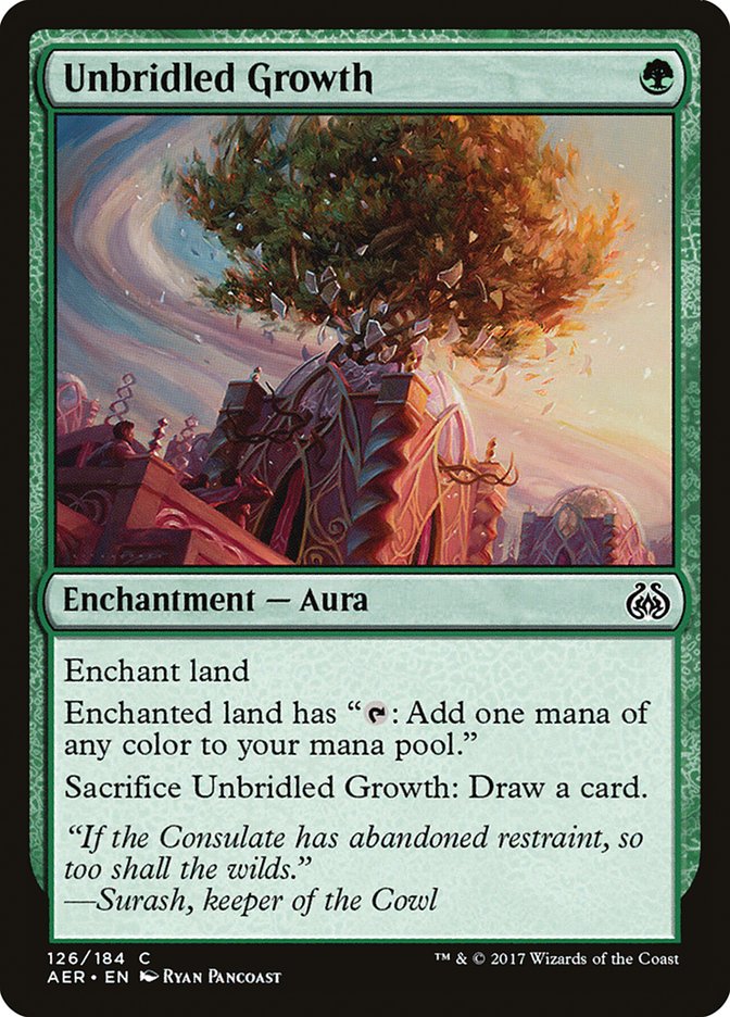 Unbridled Growth [Aether Revolt] | The Time Vault CA