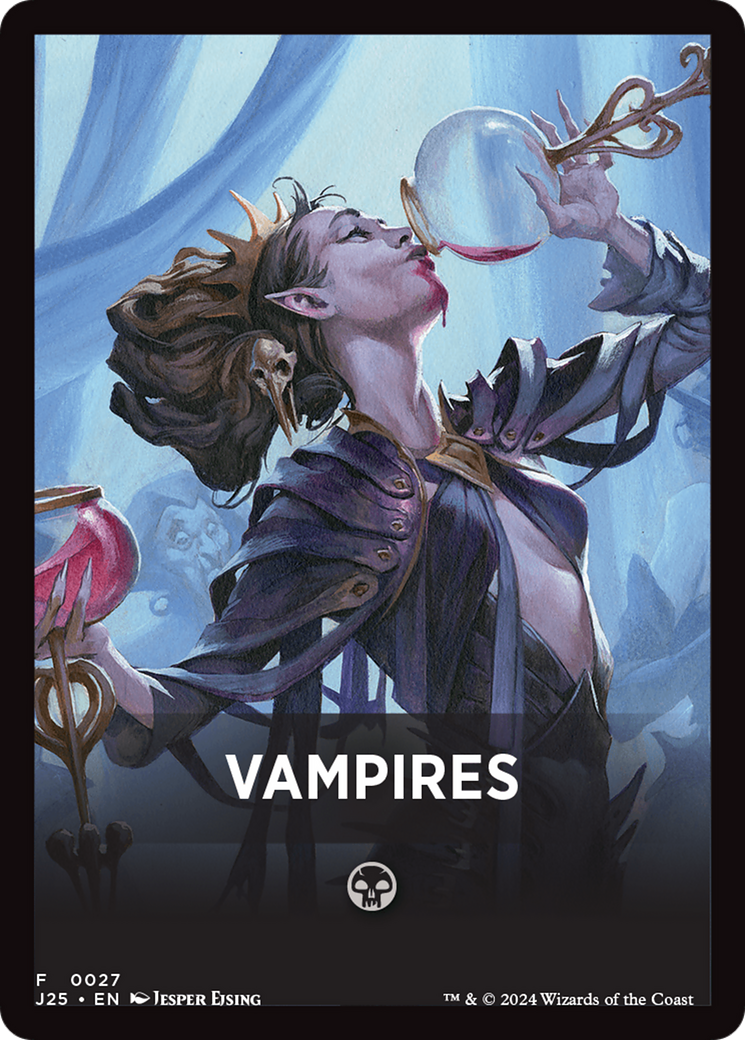 Vampires Theme Card [Foundations Jumpstart Front Cards] | The Time Vault CA