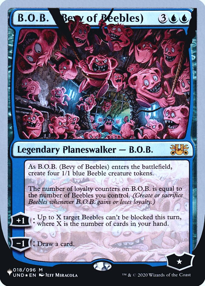 B.O.B. (Bevy of Beebles) (Unfinity Foil Edition) [The List] | The Time Vault CA
