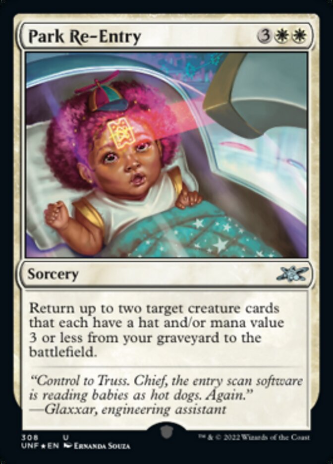 Park Re-Entry (Galaxy Foil) [Unfinity] | The Time Vault CA