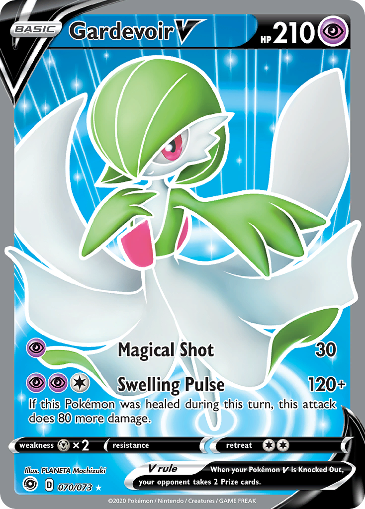 Gardevoir V (070/073) [Sword & Shield: Champion's Path] | The Time Vault CA