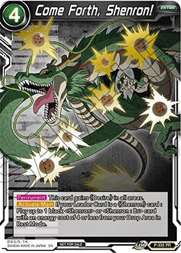 Come Forth, Shenron! (Gold Stamped) (P-335) [Tournament Promotion Cards] | The Time Vault CA