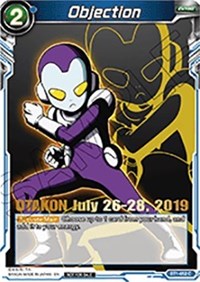 Objection (OTAKON 2019) (BT1-052_PR) [Promotion Cards] | The Time Vault CA