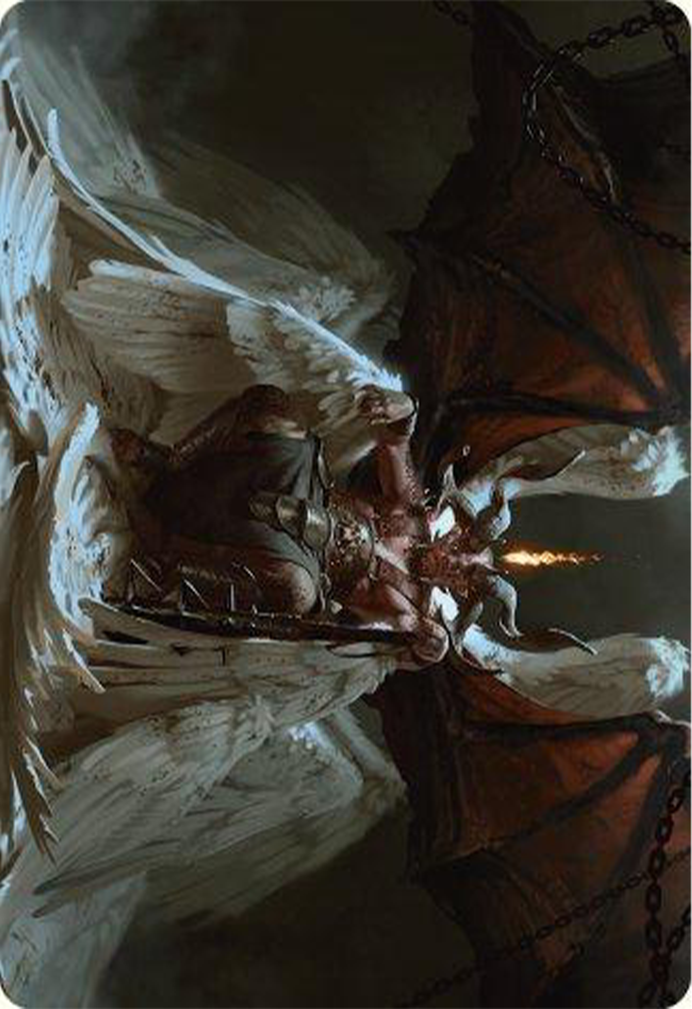 Shilgengar, Sire of Famine Art Card [Modern Horizons 3 Art Series] | The Time Vault CA