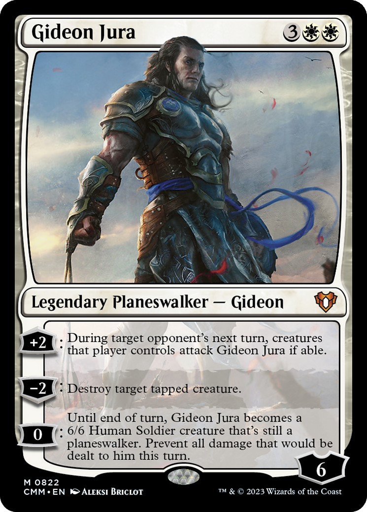 Gideon Jura [Commander Masters] | The Time Vault CA