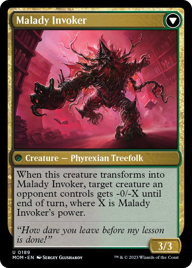 Herbology Instructor // Malady Invoker [March of the Machine] | The Time Vault CA