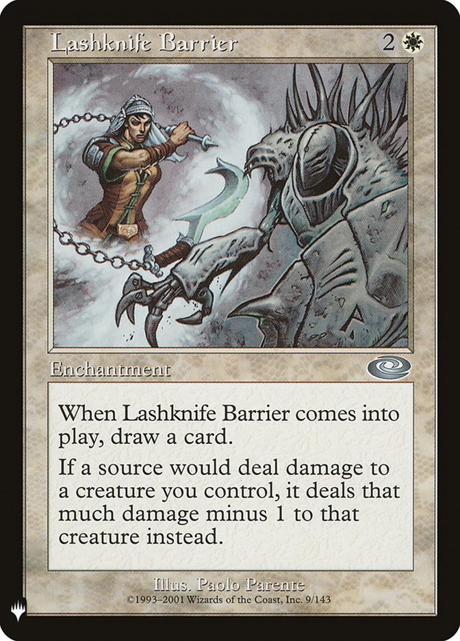 Lashknife Barrier [Mystery Booster] | The Time Vault CA