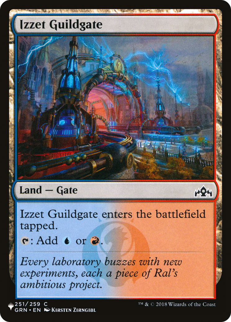 Izzet Guildgate [The List] | The Time Vault CA