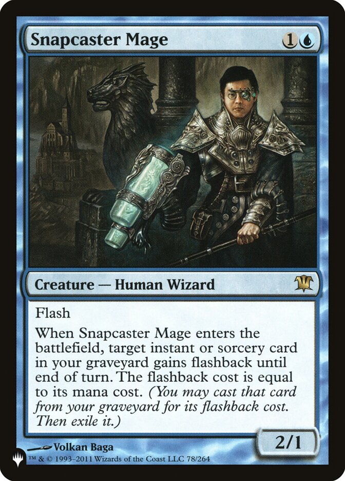 Snapcaster Mage [The List] | The Time Vault CA