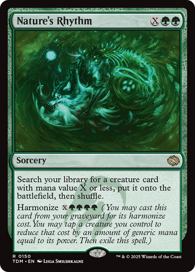 Nature's Rhythm [Tarkir: Dragonstorm] | The Time Vault CA