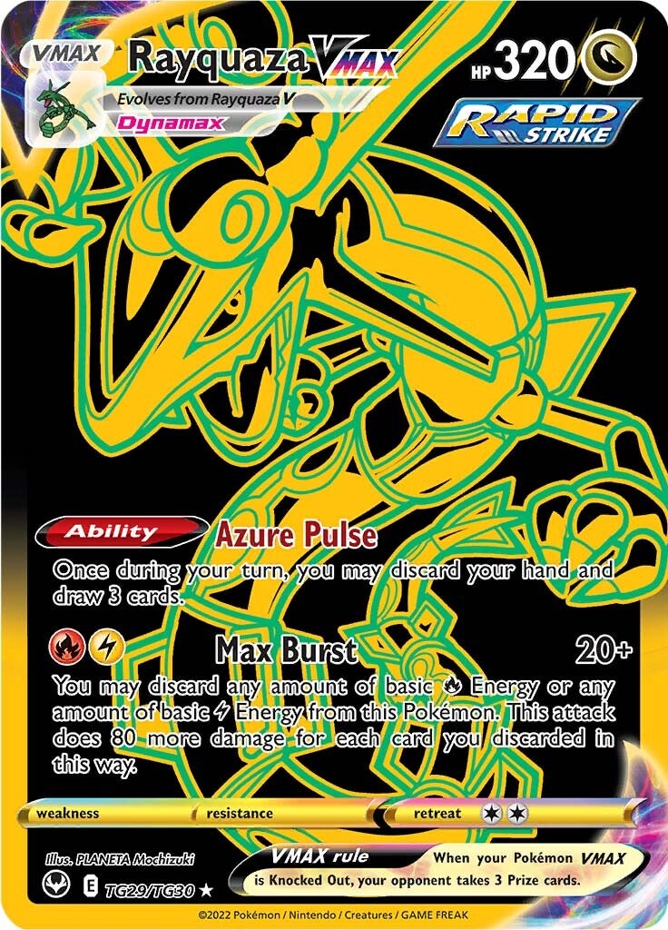 Rayquaza VMAX (TG29/TG30) [Sword & Shield: Silver Tempest] | The Time Vault CA