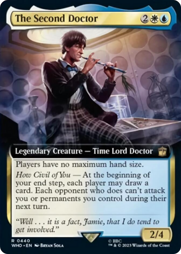 The Second Doctor (Extended Art) [Doctor Who] | The Time Vault CA