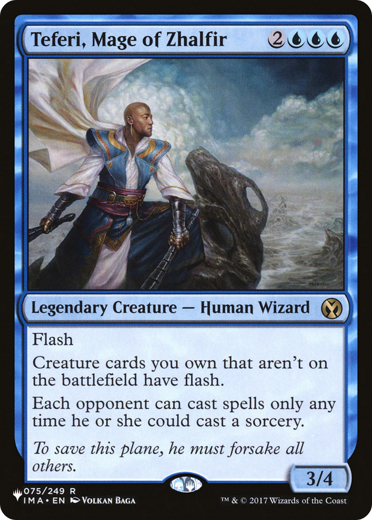 Teferi, Mage of Zhalfir [The List] | The Time Vault CA