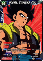 Gogeta, Comeback King (Broly Pack Vol. 3) (P-109) [Promotion Cards] | The Time Vault CA