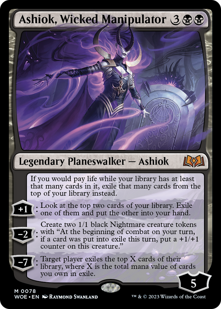 Ashiok, Wicked Manipulator [Wilds of Eldraine] | The Time Vault CA