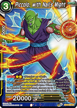 Piccolo, with Nail's Might (BT17-090) [Ultimate Squad] | The Time Vault CA